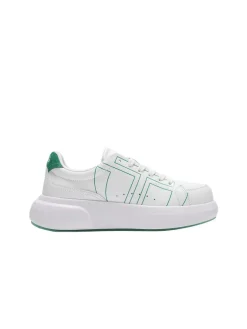 Outlet 1966 Court Sneaker- White/ Multi View All