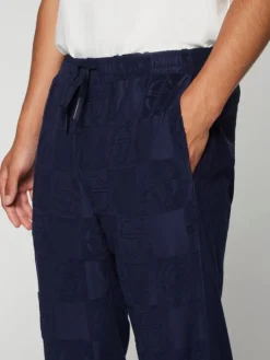 Clearance Anzio Track Pant- Maritime Blue View All