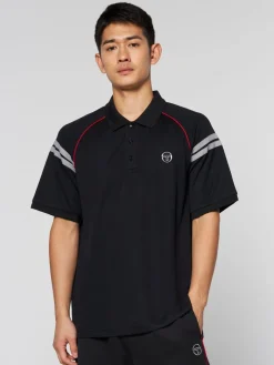 Fashion Ascot Polo- Black Polos