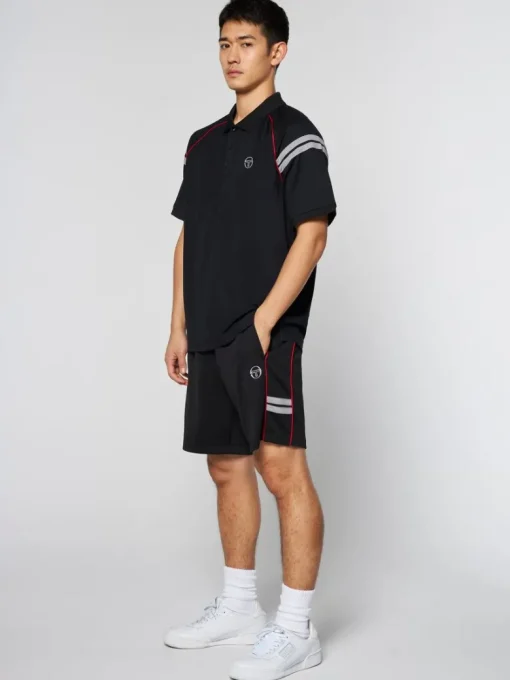 Fashion Ascot Polo- Black Polos