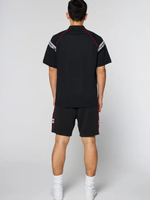Fashion Ascot Polo- Black Polos