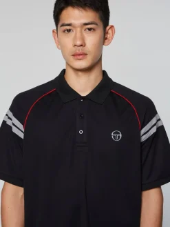 Fashion Ascot Polo- Black Polos