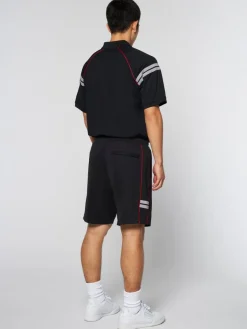 Clearance Ascot Track Short- Black Shorts And Swim