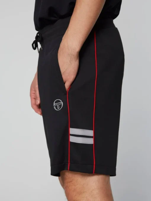 Clearance Ascot Track Short- Black Shorts And Swim