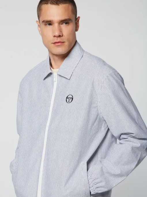 Clearance Benvolio Oxford Jacket- Maritime Blue Matching Separates