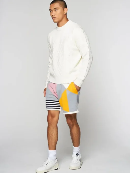 Outlet Cave Sweater- Gardenia Knitwear
