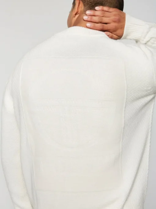 Outlet Cave Sweater- Gardenia Knitwear