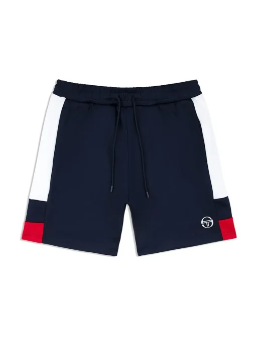 Outlet Cole Shorts- Maritime Blue/ White Matching Separates