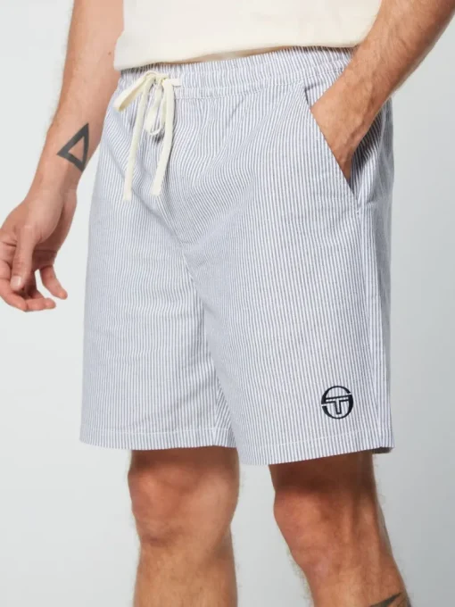 Sale Cosimo Oxford Shorts- Maritime Blue View All