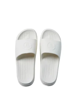 Fashion Cup Slide- White Shoes