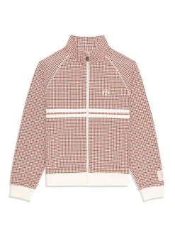 Best Dallas Houndstooth Track Jacket- Poinciana Jackets