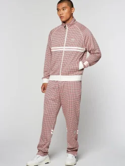 Best Dallas Houndstooth Track Jacket- Poinciana Jackets