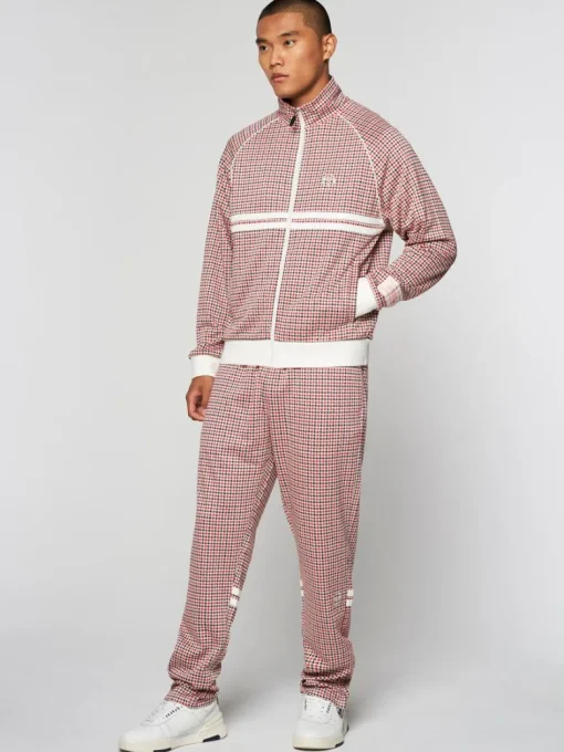 Best Dallas Houndstooth Track Jacket- Poinciana Jackets