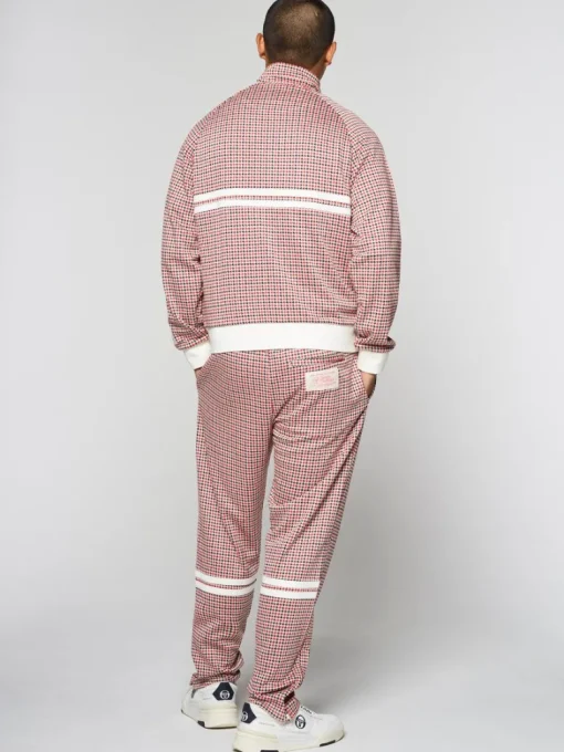 Best Dallas Houndstooth Track Jacket- Poinciana Jackets