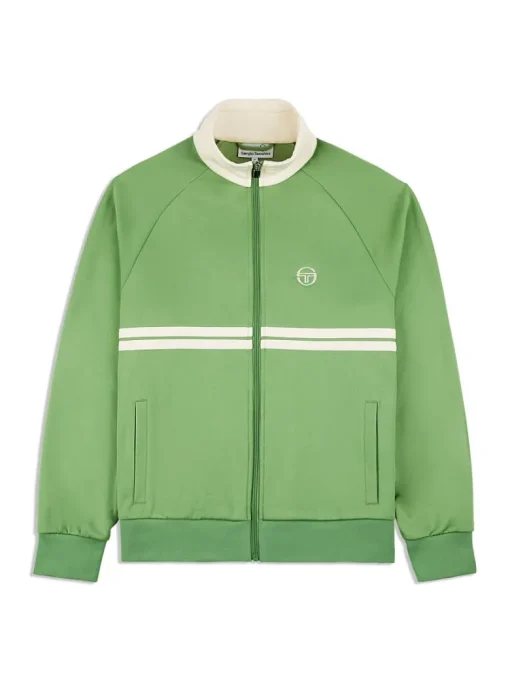 Sale Dallas Track Jacket Archivio- Jade Green/ Pearl Ivory Tracksuits