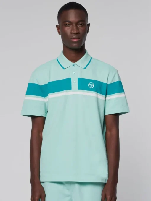 Outlet Damarindo Polo- Ocean Wave/ Blue Grass Polos