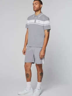 New Damarindo Polo- Sleet/ White Polos