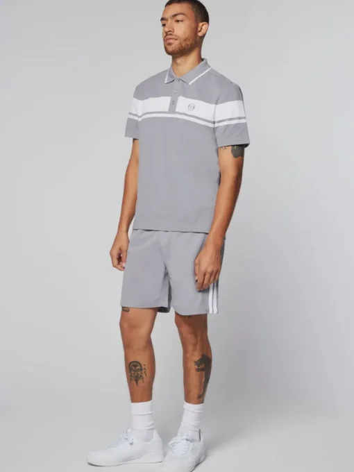 New Damarindo Polo- Sleet/ White Polos
