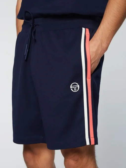 Sale Damarindo Short Archivio- Gardenia/ Maritime Blue The Essentials