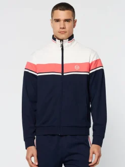 Discount Damarindo Track Jacket Archivio- Gardenia/ Maritime Blue Jackets