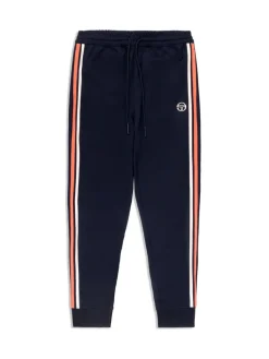 Clearance Damarindo Track Pant Archivio- Gardenia/ Maritime Blue Pants And Sweatpants