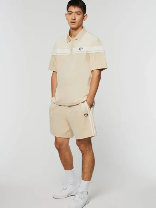 Best Damarindo Velour Polo-Cement/ Gardenia Velour