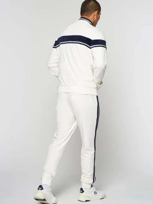 Fashion Damarindo Velour Track Jacket- Gardenia View All