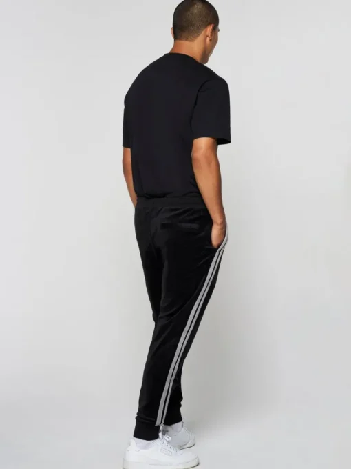 New Damarindo Velour Track Pant- Black Beauty View All