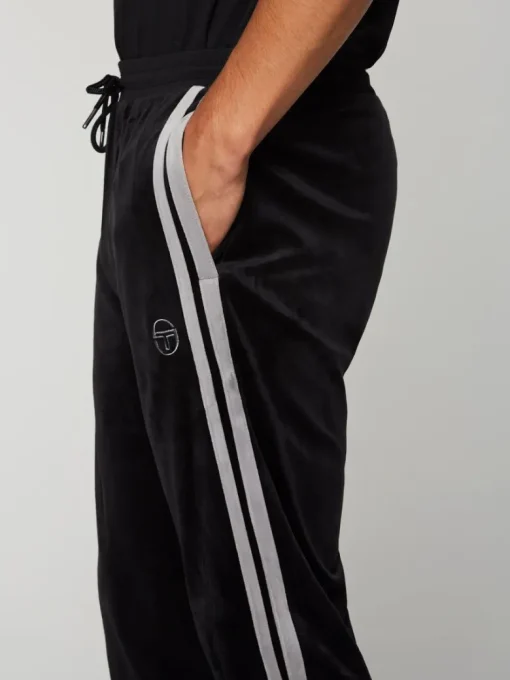 New Damarindo Velour Track Pant- Black Beauty View All