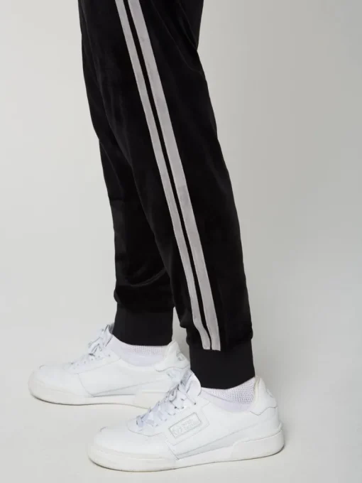 New Damarindo Velour Track Pant- Black Beauty View All