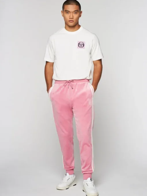 Clearance Damarindo Velour Track Pant- Polignac Velour
