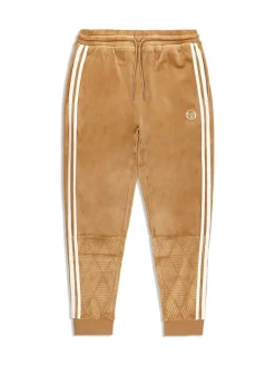 New Debossed Damarindo Velour Track Pant- Meerkat Tracksuits