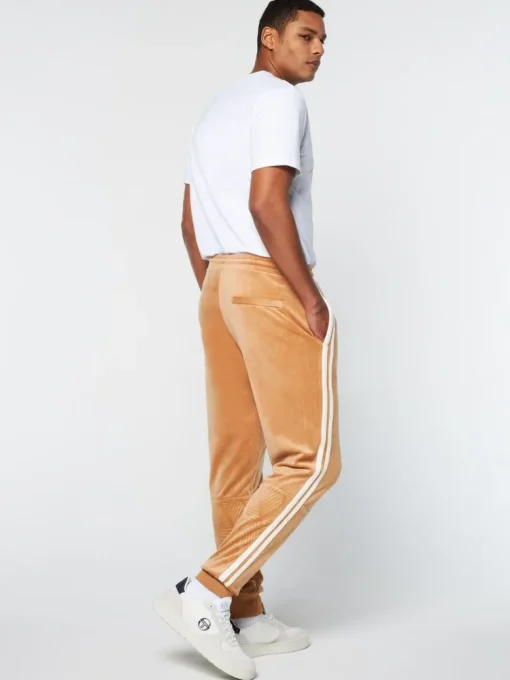 New Debossed Damarindo Velour Track Pant- Meerkat Tracksuits