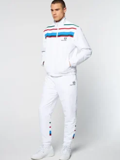 Online Denver Track Jacket- White Tracksuits
