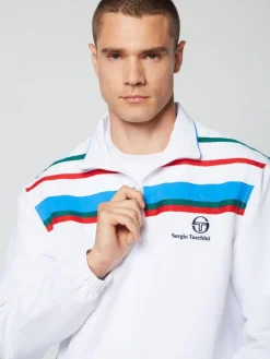 Online Denver Track Jacket- White Tracksuits