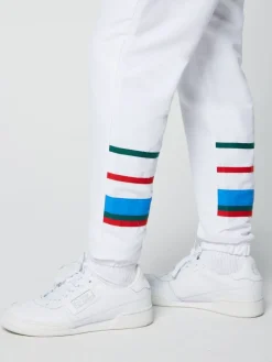New Denver Track Pants- White Tracksuits