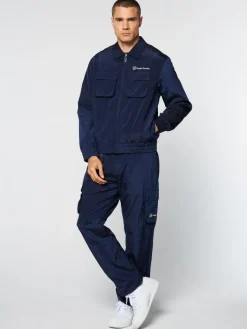 Fashion Devonte Track Jacket- Maritime Blue Jackets