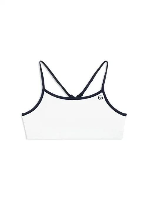 Discount Elisa Sports Top- Brilliant White Tops And Sports Bras