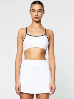 Discount Elisa Sports Top- Brilliant White Tops And Sports Bras