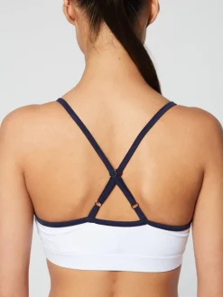 Discount Elisa Sports Top- Brilliant White Tops And Sports Bras