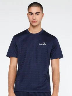Fashion Geo T-Shirt-Maritime Blue For The Court