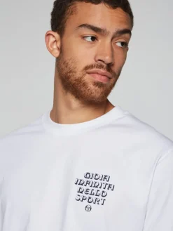 Hot Gioia T-Shirt- White/ White T-Shirts