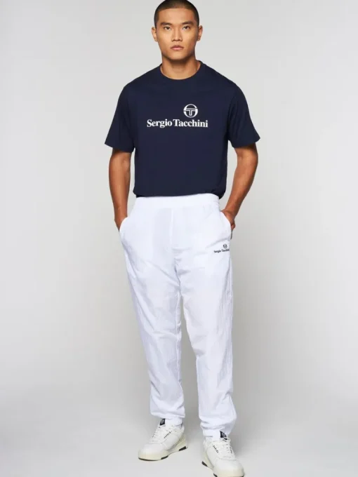 Fashion Griante Track Pant- Brilliant White Nylon