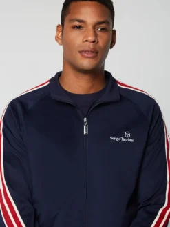 Discount Gromo Tape Track Jacket- Maritime Blue View All