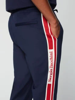 Best Gromo Tape Track Pant- Maritime Blue View All