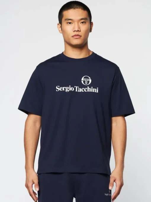 Outlet Heritage T-Shirt- Maritime Blue The Essentials