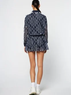 Best Lesi Mesh Jacket- Maritime Blue For The Court