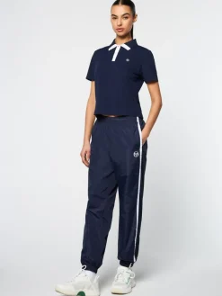 New Lesi Track Pant- Maritime Blue Nylon