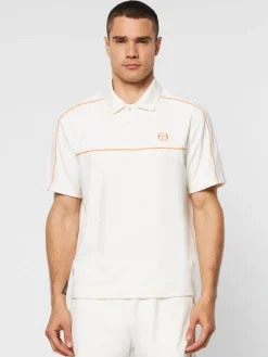 Fashion Lioni Velour Polo Archivio- Gardenia Polos