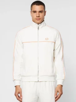 Sale Lioni Velour Track Jacket Archivio- Gardenia Velour